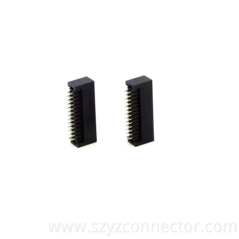 2.54mm Pitch Box Header Straight H13.6 6P-64P (1)